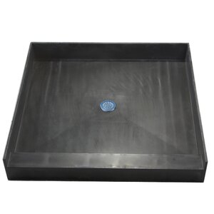 Single Curb Single Threshold Shower Base