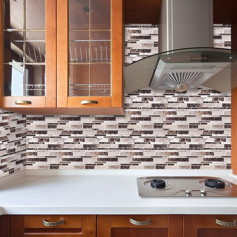 Peel and Stick Mother of Pearl Shell Tile Backsplash Kitchen Backsplash Peel and Stick in White Shell 12X12, 5 Sheets