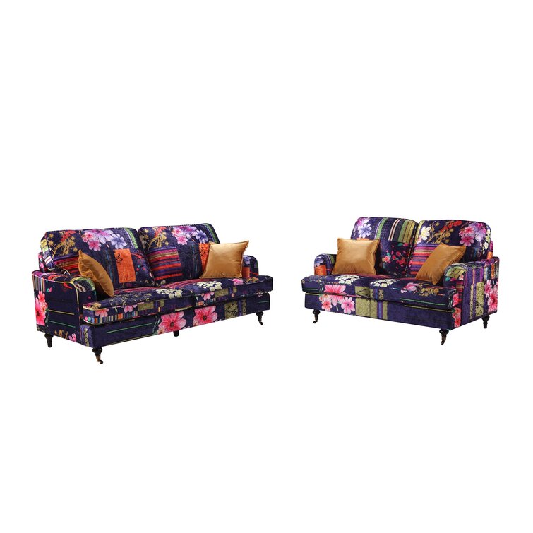 World Menagerie Derry 2 Piece Sofa Set Wayfair Co Uk