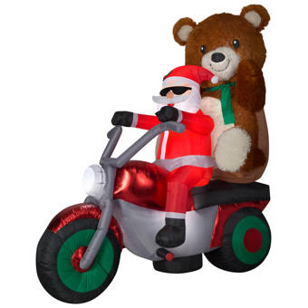 motorcycle teddy bear