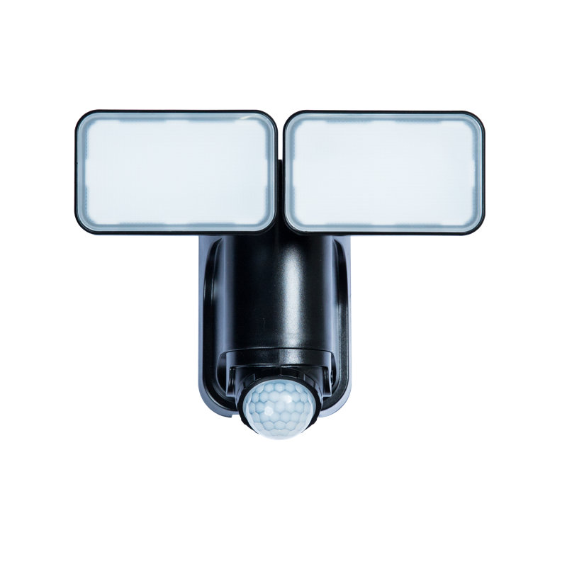 Red Barrel Studio Schaefer Led Solar Outdoor Security Flood Schaefer Led Solar