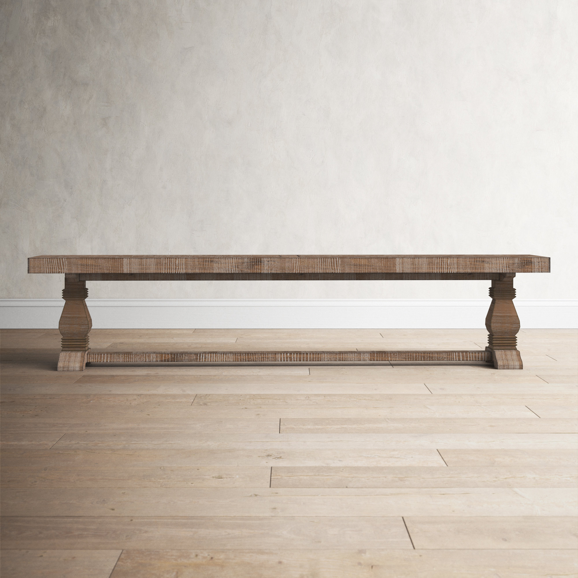 Millendon Solid Wood Bench