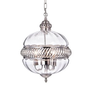 Flannigan 3-Light Globe Pendant