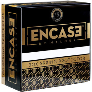 Encase Box Spring Hypoallergenic Waterproof Mattress Protector by Malouf