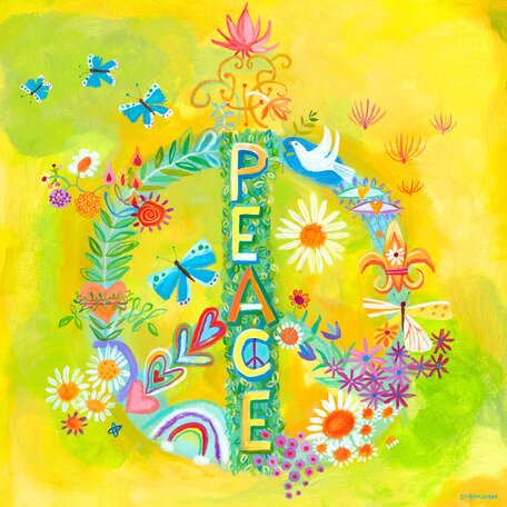 Peace for All Canvas Art