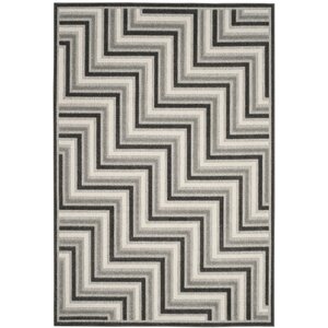 Schaefer Gray Outdoor Area Rug