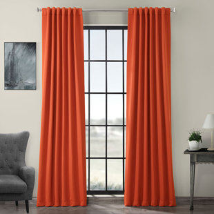 Salmon Pink Colored Curtains Wayfair