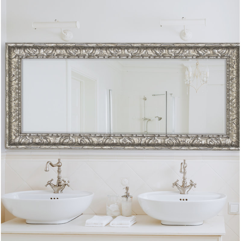 Willa Arlo Interiors Vintage Silver Wall Mirror Reviews Wayfair