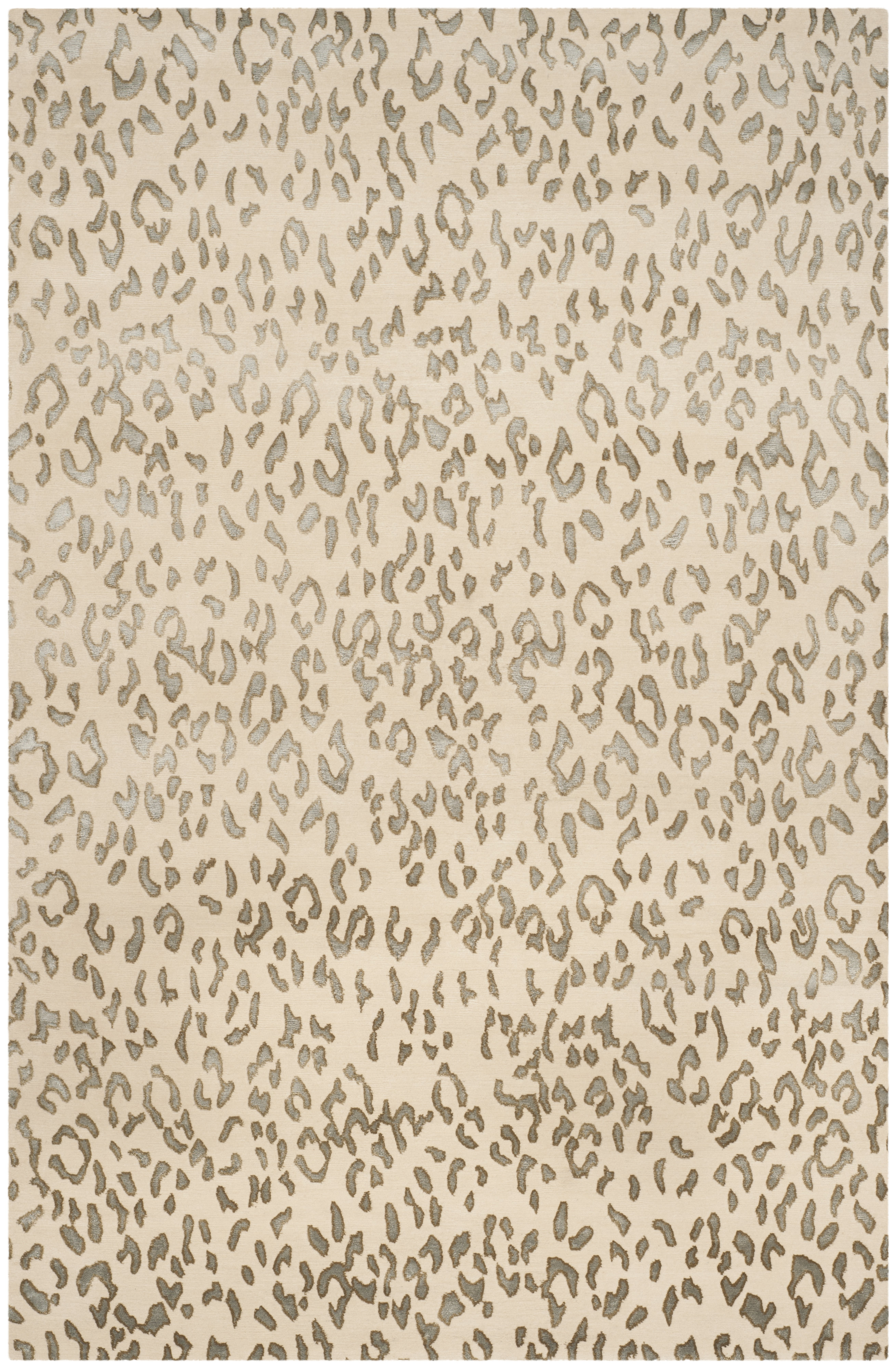 Safavieh Exmouth Hand Knotted Wool Silk Cream Sky Blue Area Rug Wayfair