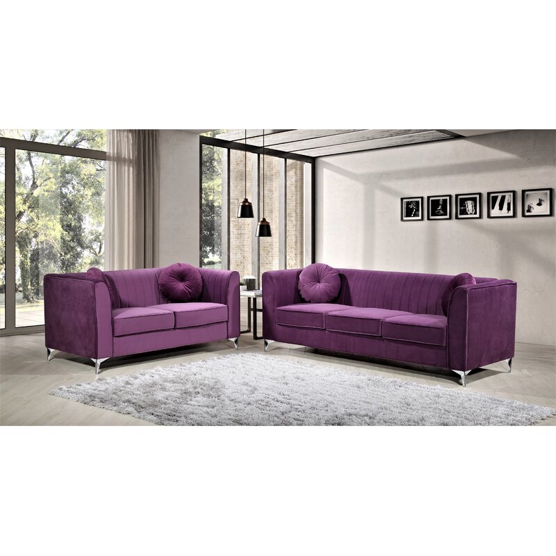 Mercer41 Doucette Living Room Set Wayfair