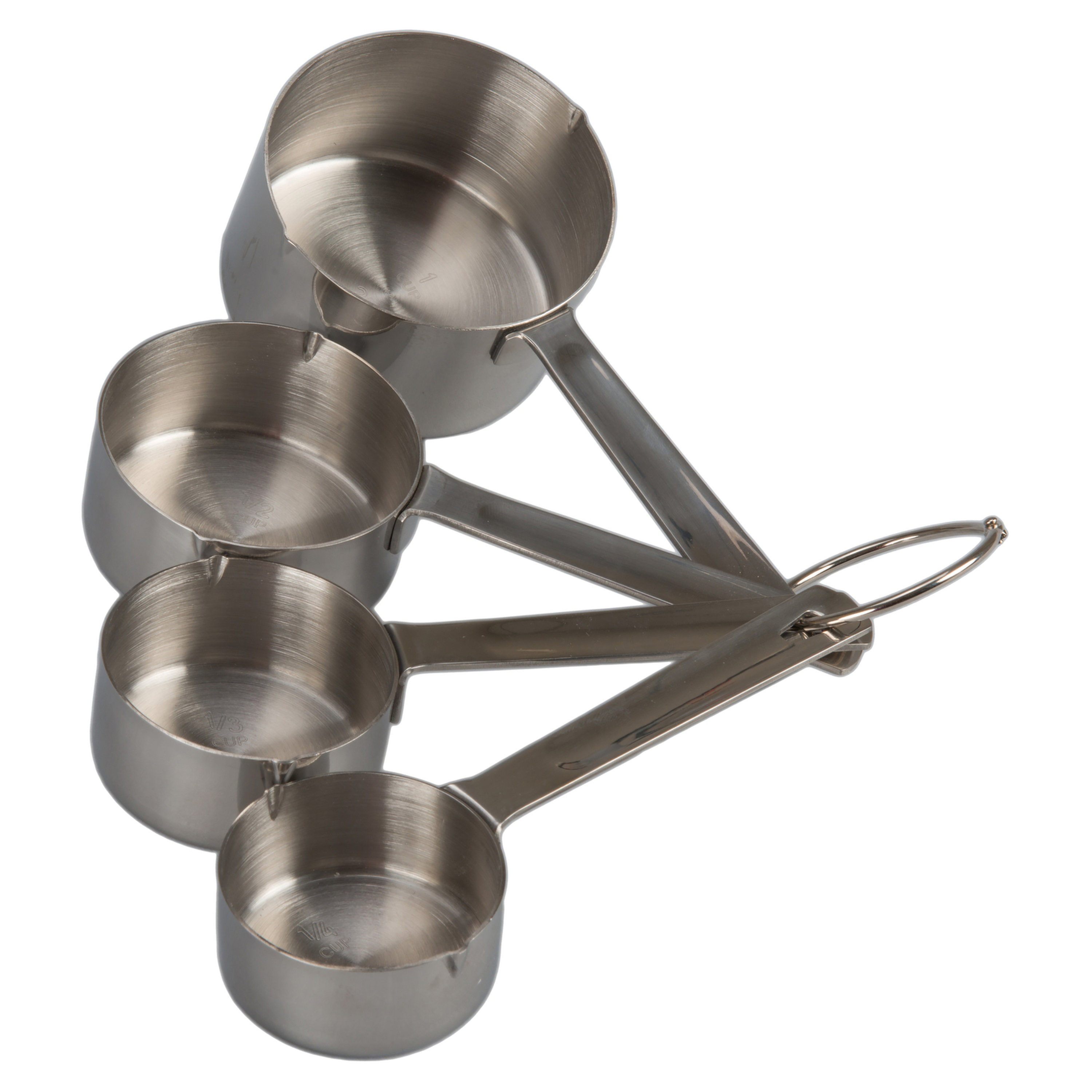 Williston Forge Atchison 4 Pieces Stainless Steel Measuring Cup Set Reviews Wayfair