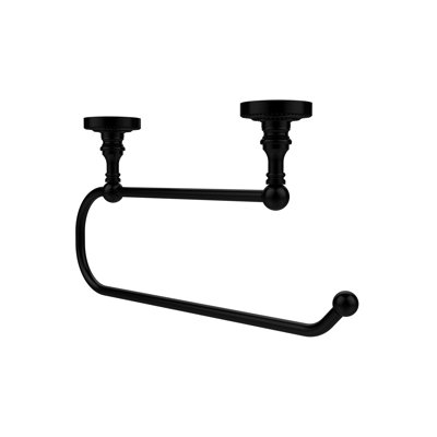 Marchmont Under Cabinet Paper Towel Holder Charlton Home® Finish: Matte Black