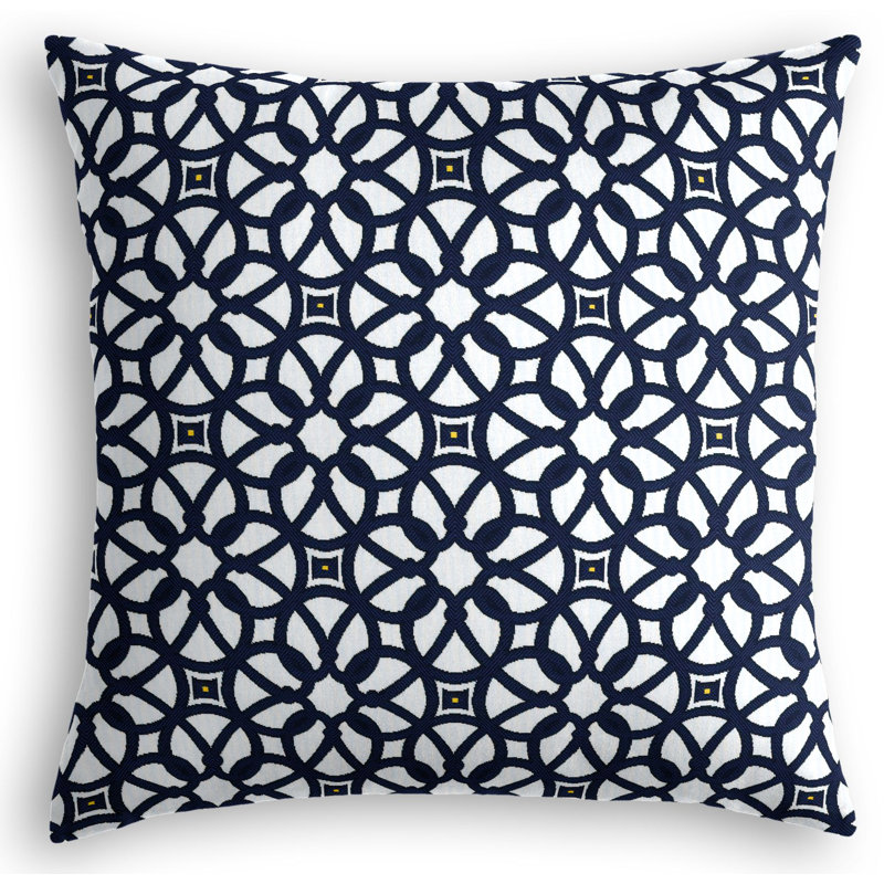 Loom Decor Floral Lattice Indoor Outdoor Throw Pillow Perigold