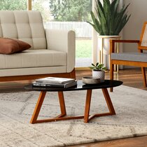 oval coffee table wayfair