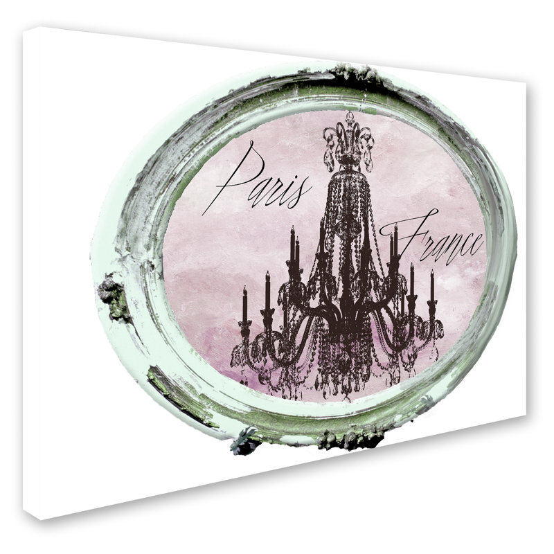 Trademark Art Paris In Frames 5 By Color Bakery Graphic Art On Wrapped Canvas Wayfair