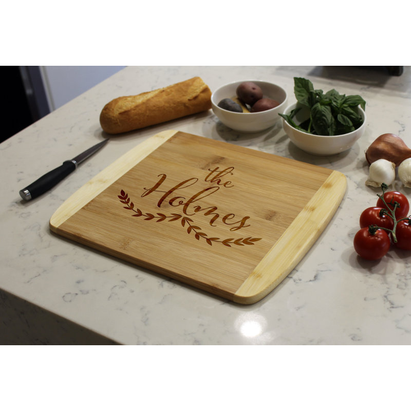 Etchey Bamboo Cutting Board Wayfair