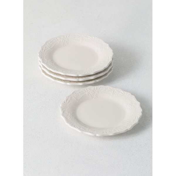 Shining Season Snowflake Winter Christmas Holiday Party 9/" Paper Dinner Plates