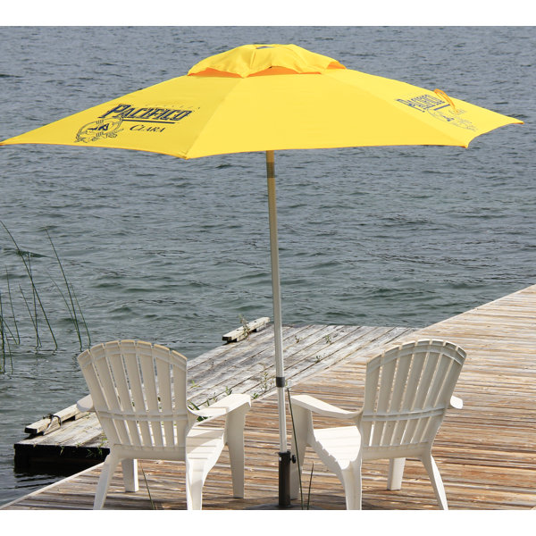 Pacifico Clara 7 Foot Beer Patio Umbrella Market Style Huge Corona