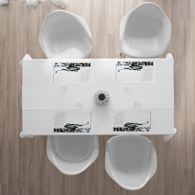 Hockey 185 Placemat East Urban Home
