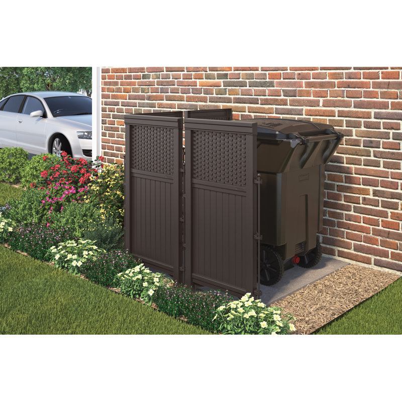 Suncast 4 Ft H X 2 Ft W Vinyl Privacy Screen Reviews Wayfair Ca