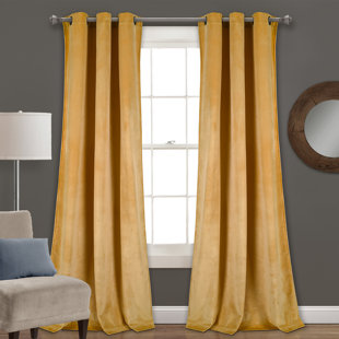 Yellow Gold Curtains Drapes Joss Main