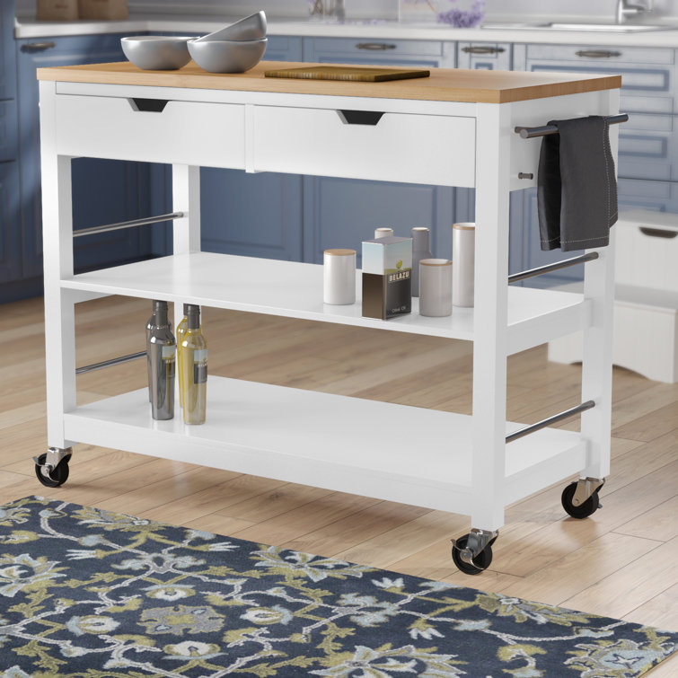 Darby Home Co Jones Street Kitchen Cart Reviews Wayfair