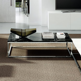 Black Marble Coffee Tables You Ll Love Wayfair Prairie Marble Coffee Table