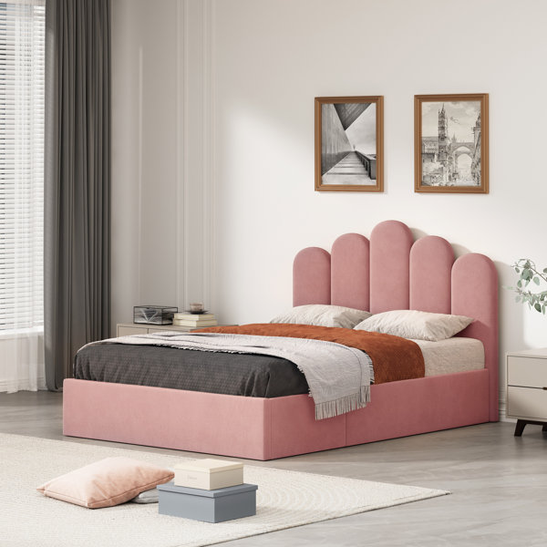 Ivy Bronx Chelsa Upholstered Storage Bed & Reviews | Wayfair