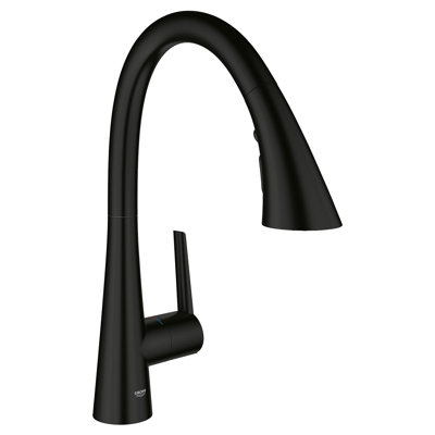 ZEDRA Single-Handle Pull Down Kitchen Faucet Triple Spray 1.75 GPM