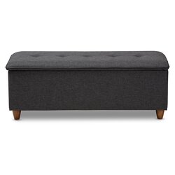 Alcott Hill® Seamon Upholstered Stoarge Bench | Wayfair