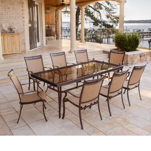 Fontana 9 Piece Dining Set