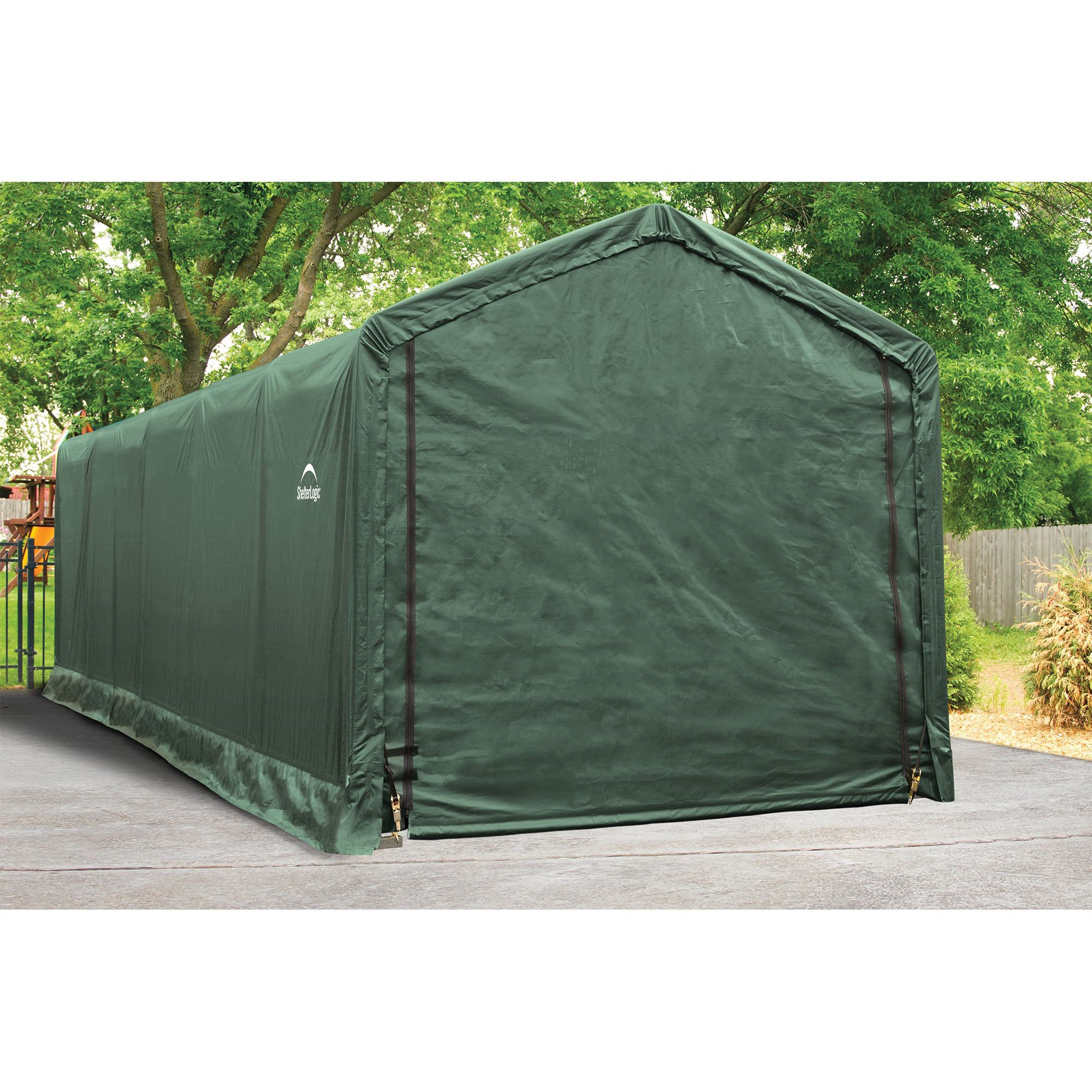 Shelterlogic Shelter 12 Ft X 30 Garage Wayfair Shelterlogic Shelter 12 Ft X 30