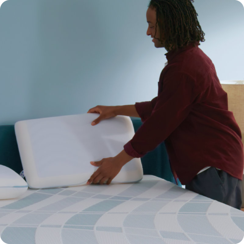 Sealy Dreamlife Memory Foam Gel Medium Firm Pillow Size: Standard Pillow: 5.75"H x 16"W