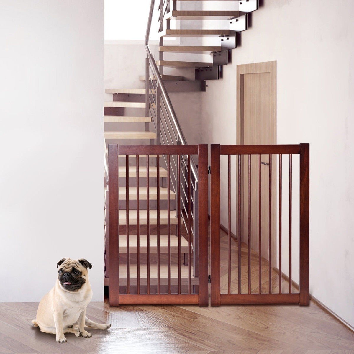 free standing stair gate