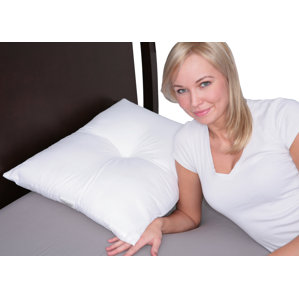 Ear Hole Forever Sleepy Hollow Anti-Stress Down Alternative Standard Pillow by Deluxe Comfort