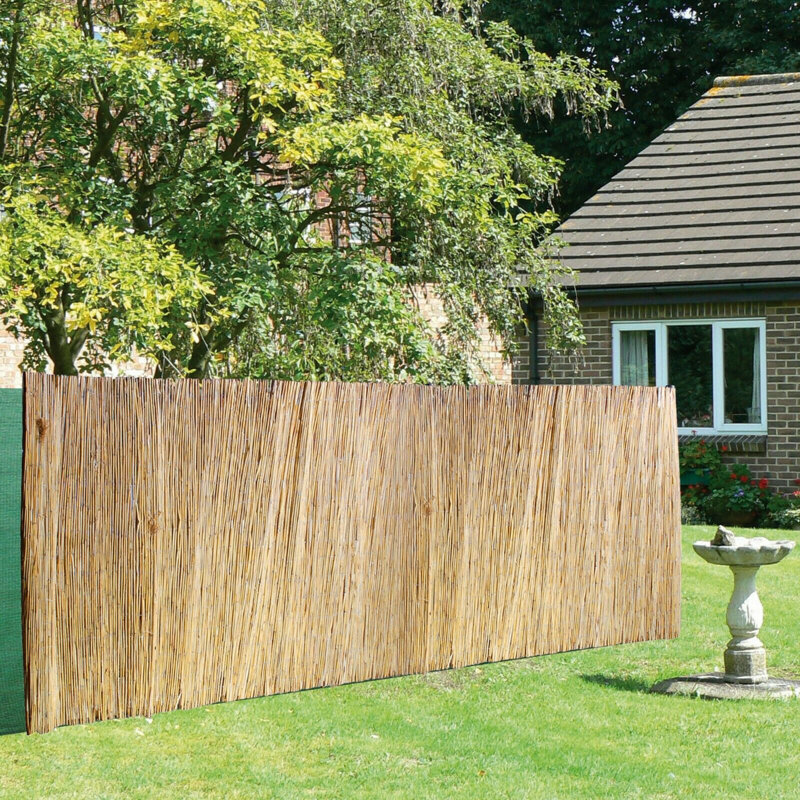 Dakota Fields Andlinger Bamboo Screen Fence Rolls 5m X 1 5m Wayfair Co Uk To use bamboo fencing outside, build a tropical outdoor. wayfair