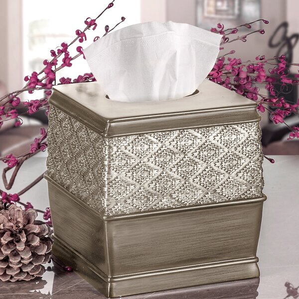 Silver Tissue Box Holder Wayfair