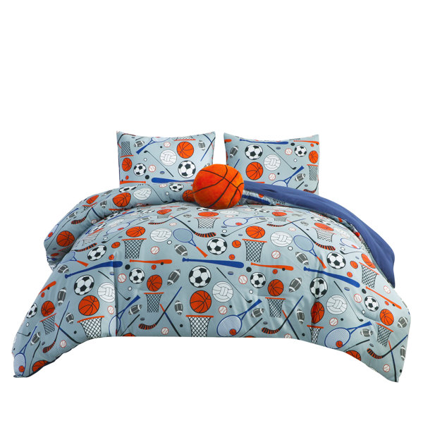 Personalised Name Team Name Blue Bedding Duvet Cover Set
