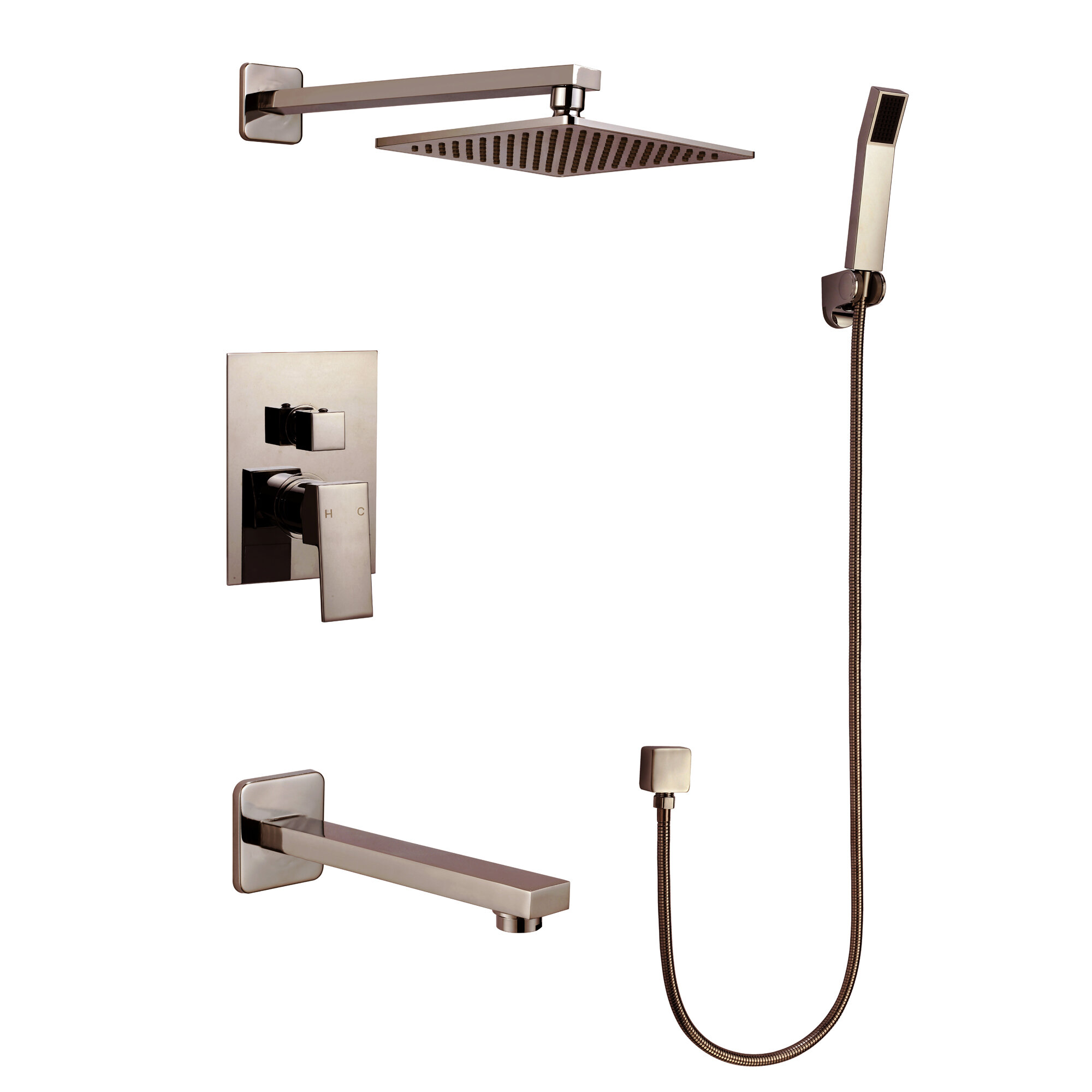 New Mojo Temperature Control Pressure Balanced Shower Faucet With