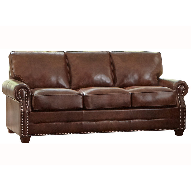 17 Stories Lyndsey 3 Piece Leather Living Room Set Wayfair