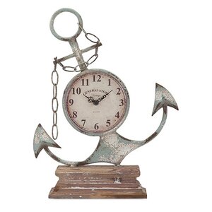 Anchor Table Clock