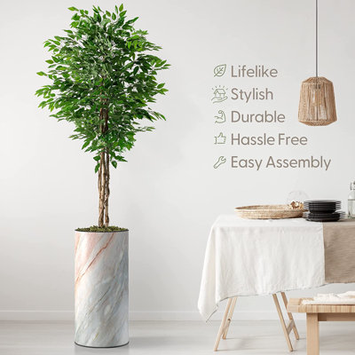 51'' Artificial Ficus Plant in Planter