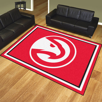 NBA Taligate Area Rug FANMATS NBA Team Atlanta Hawks