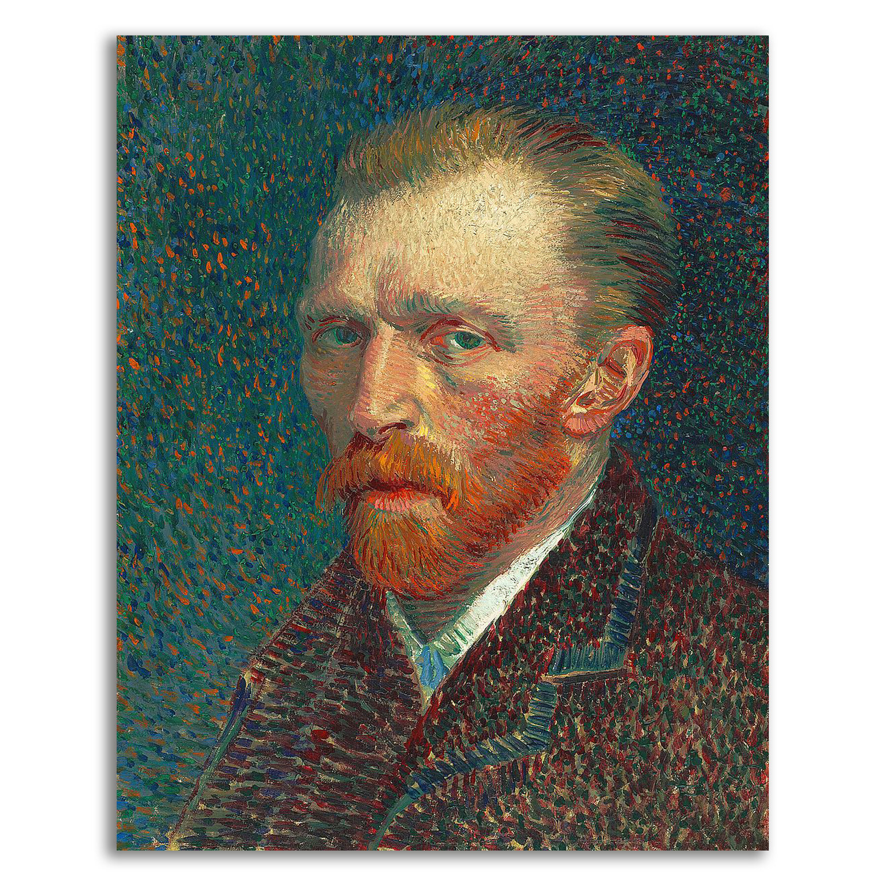 Vincent van Gogh Self Portrait Canvas Gallery Wraps