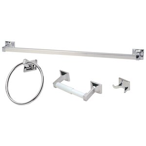 Sunset 4 Piece Bathroom Hardware Set