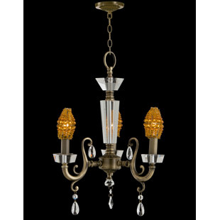 Go to store & view more images Nickerson 3-Light Candle-Style Chandelier by Astoria Grand