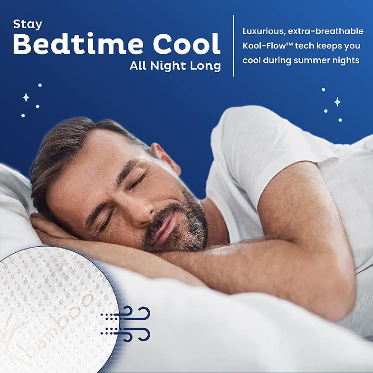 kool flow bamboo pillow