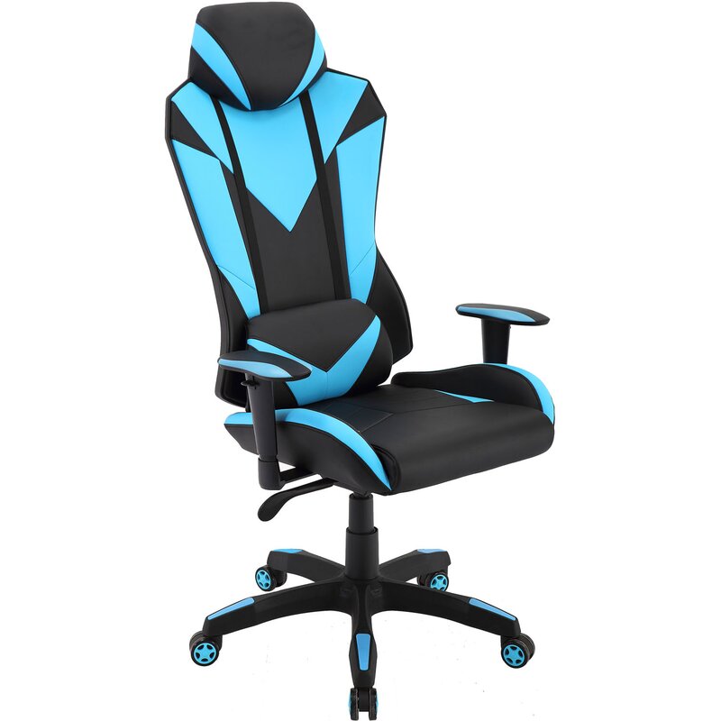 Ebern Designs Ergonomic Gaming Chair With Adjustable Gas Lift
