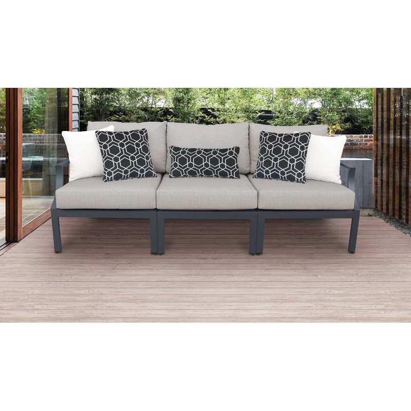 Ivy Bronx Benner Outdoor 3 Piece Sofa Seating Group With Cushions Wayfair