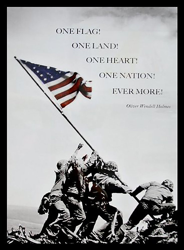 Buy Art For Less Raising The Flag At Iwo Jima Quote By Oliver